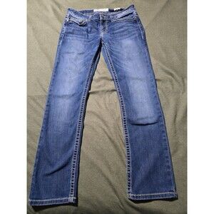 BKE Sabrina Bootcut Womens Jeans Size 29R Medium Wash Denim Low Rise  The Buckle